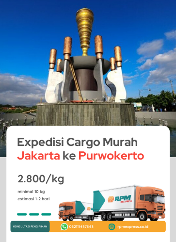 Expedisi Cargo Murah Jakarta ke Purwokerto